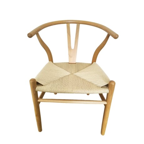 Silla Wishbone Madera/Rattan Silla Wishbone Madera/Rattan
