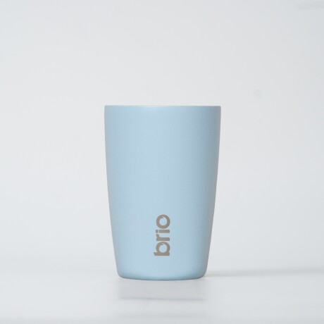 Vaso Térmico Brio Café Jarra Mug 350ml Acero Inoxidable Celeste