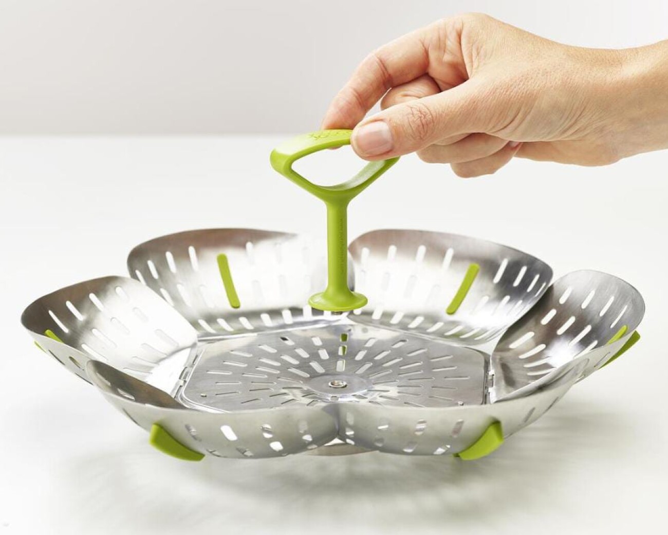 Cesta Vaporera Plegable Bloom Steel Joseph Joseph Cesta Vaporera Plegable Bloom Steel Joseph Joseph