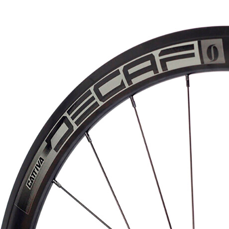 DECAF RUEDA ALU X2 700C 40BK CALIPER DECAF RUEDA ALU X2 700C 40BK CALIPER