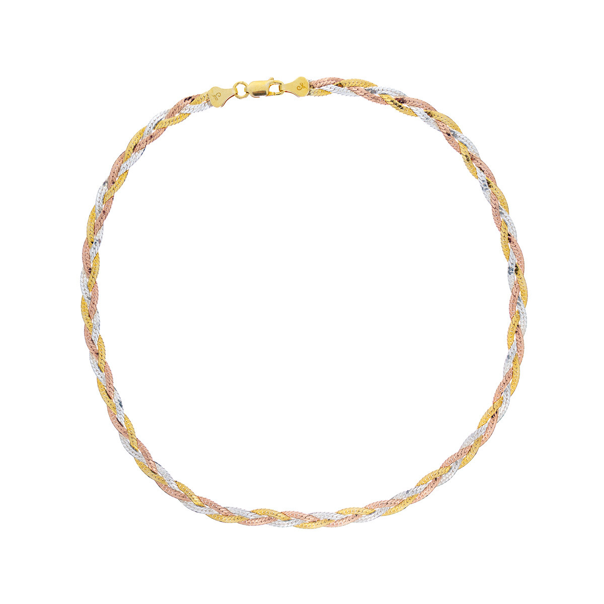 Gargantilla de plata 925 combinada. 