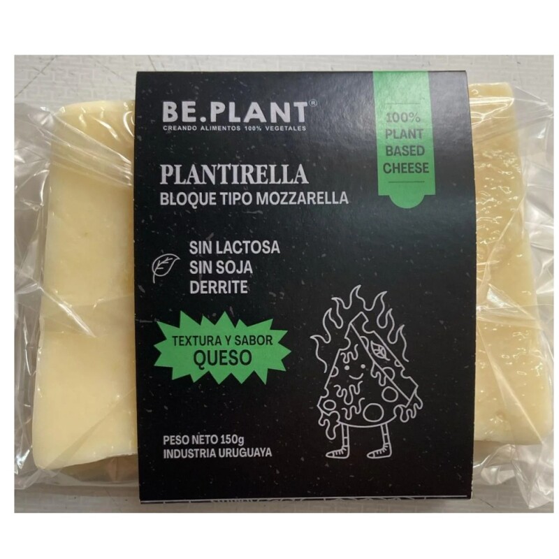 PLANTIRELLA QUESO VEGANO 150G BE PLANT PLANTIRELLA QUESO VEGANO 150G BE PLANT