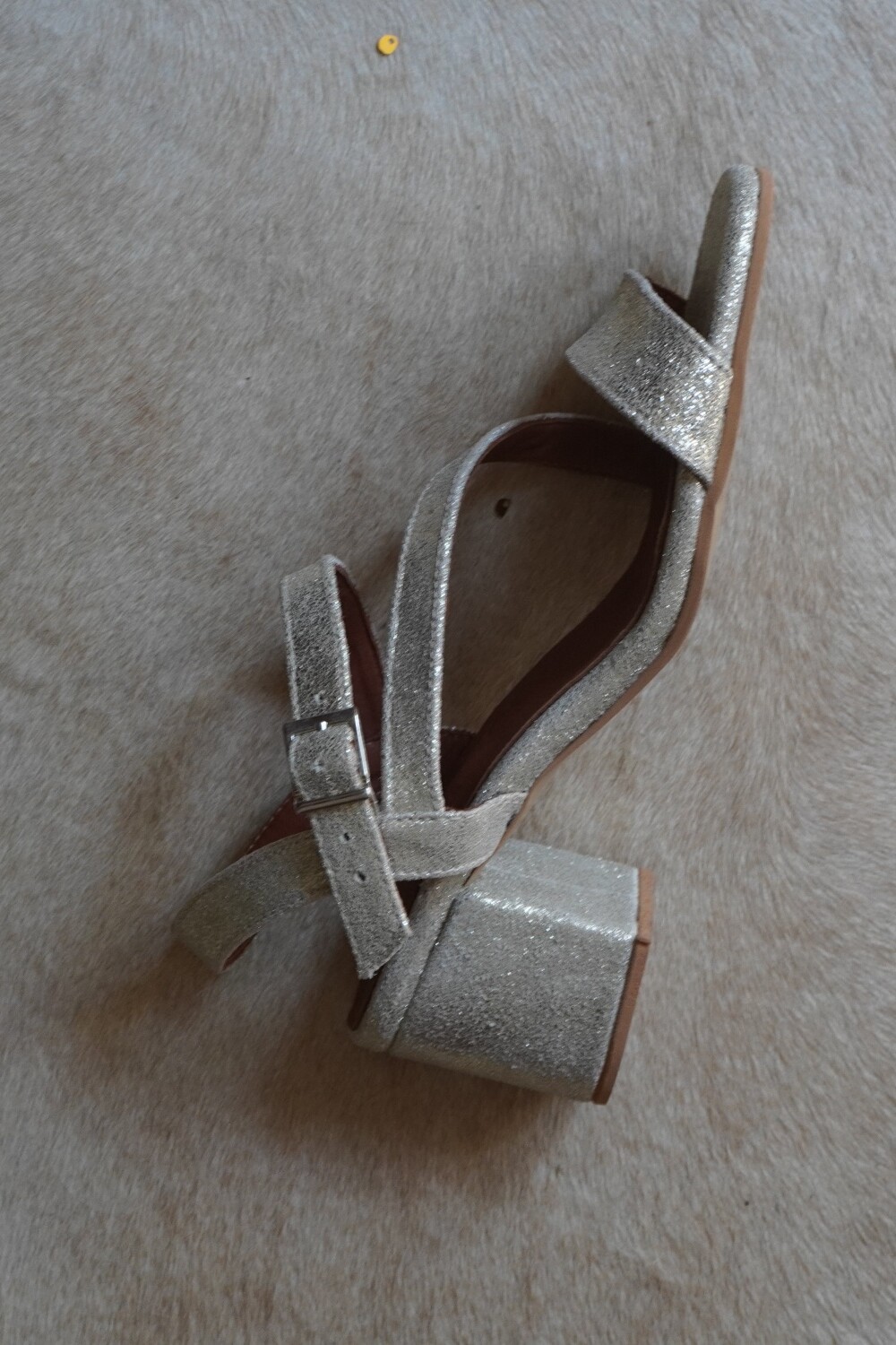 Sandalia Bling Bling Plateado