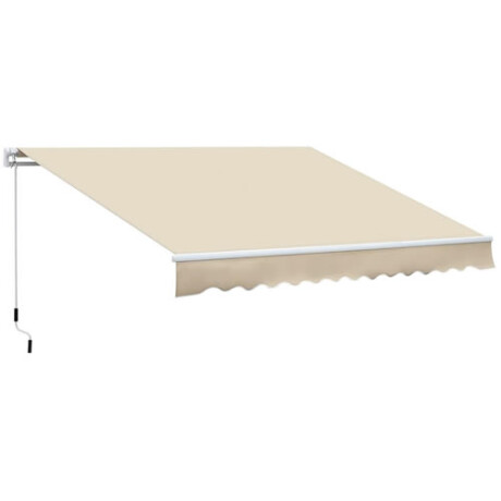 Toldo articulados de enrollar impermeable filtro UV de 350x250 cm Toldo articulados de enrollar impermeable filtro UV de 350x250 cm