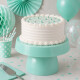 Soporte de Torta 23cm x17cm Verde Agua
