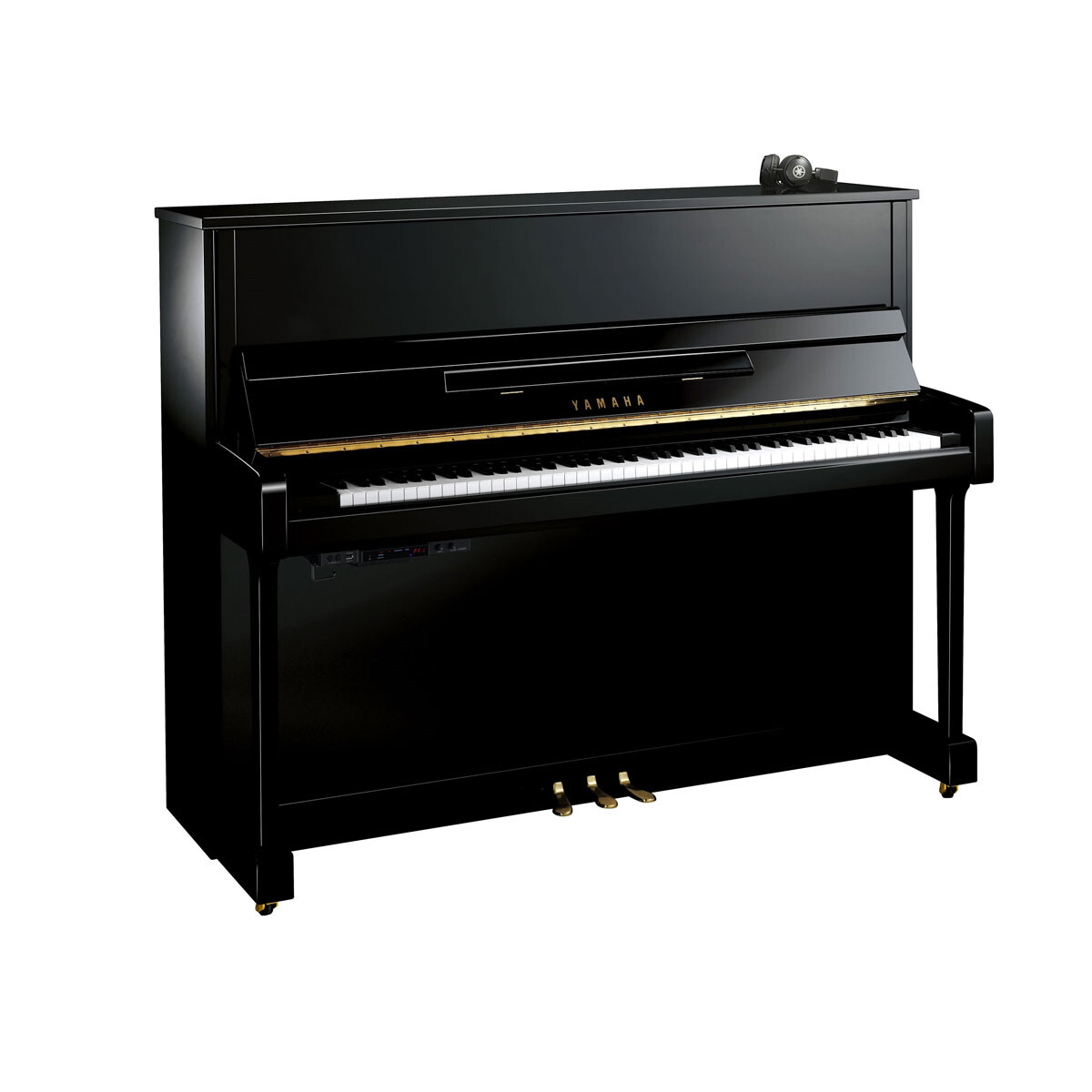 Piano acustico Yamaha JU109 SC3 Silent ebano 