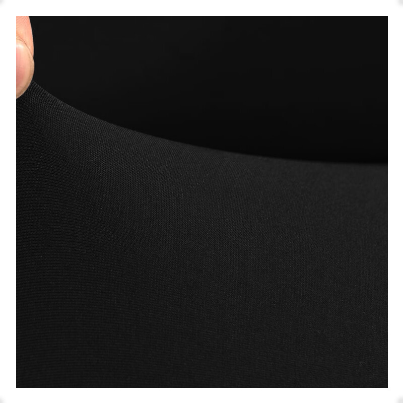 Cubre Sillón De Tela Elastizada Funda Forro Sofá 1 Cuerpo Negro