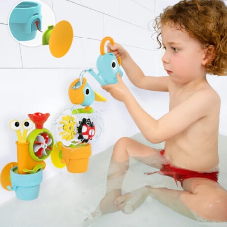 Pour n Groe Spinning Garden Juego de Baño Yookidoo Pour n Groe Spinning Garden Juego de Baño Yookidoo