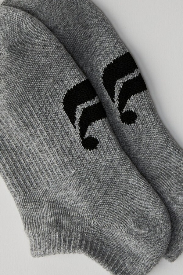 Medias The Everyday Ankle Sock Unisex Classic Grey Heather