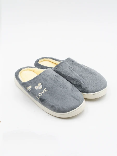 PANTUFLA LOVEN GRIS