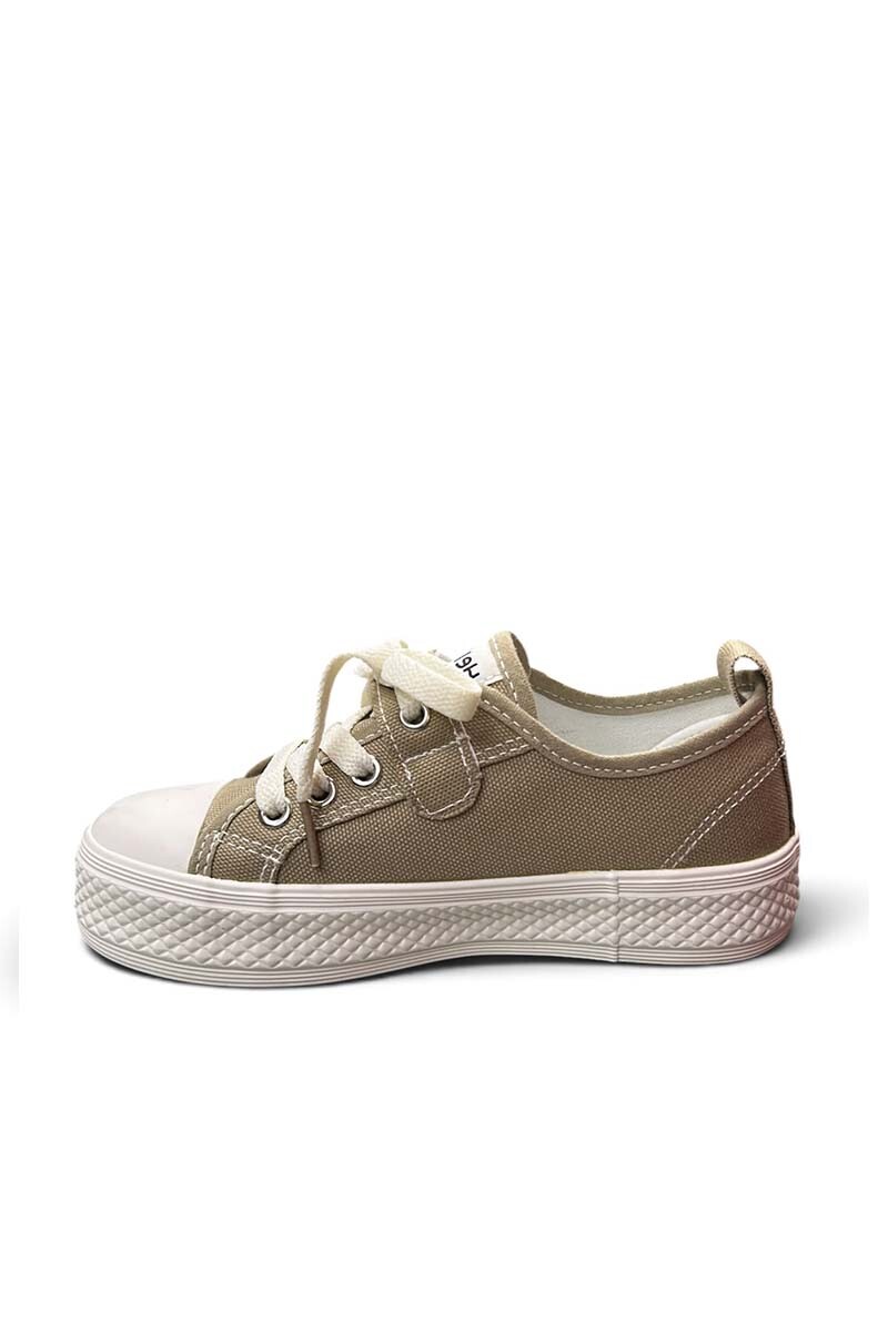 Championes para niños de LONA 8295-2525 Beige