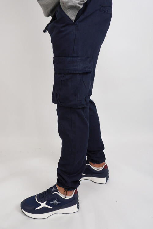 Pantalon cargo Azul Marino