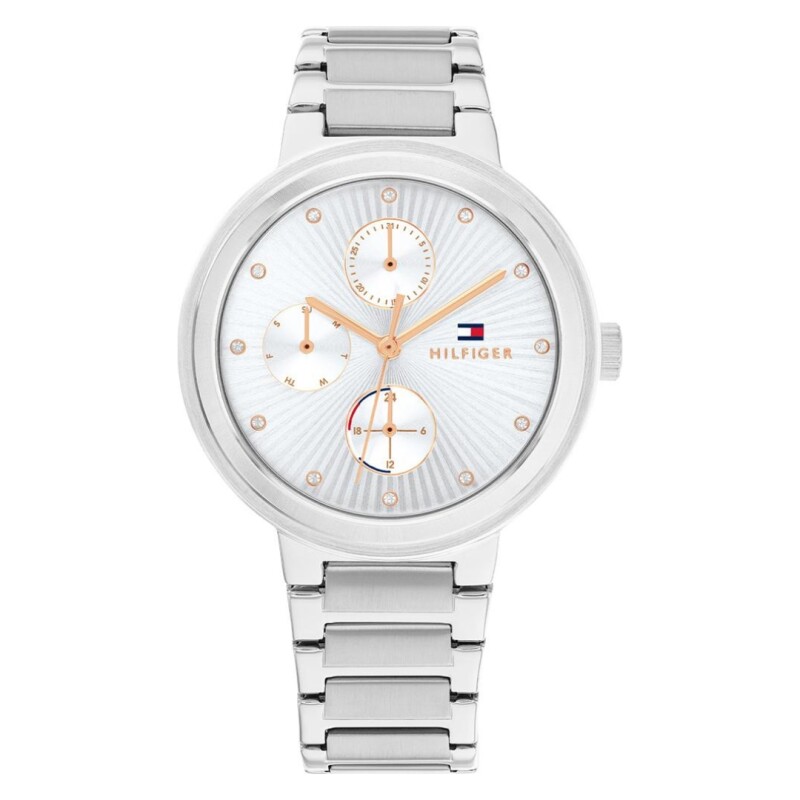 Reloj Tommy Hilfiger 1782532 para mujer con correa de acero Plateado