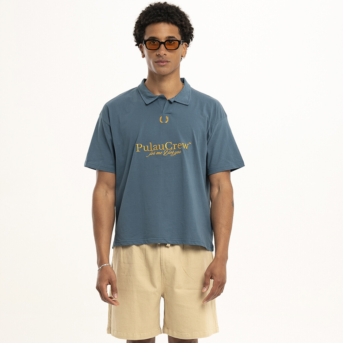 Remera Pulau Scuffi - Azul 