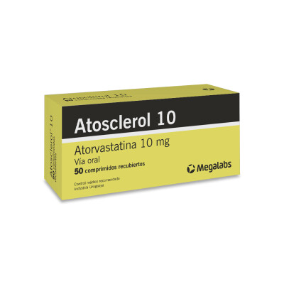 Atosclerol 10 Mg. 50 Comp. Atosclerol 10 Mg. 50 Comp.