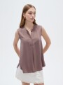 Blusa Tavia Taupe / Mink / Vison