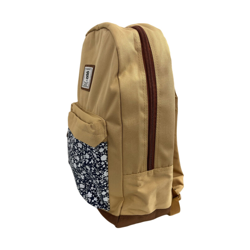 Mochila Flores Beige MOCHILA FLORES