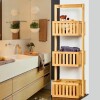 Organizador de 3 niveles madera bambú Organizador de 3 niveles madera bambú