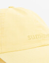 Caps Playa Gorra Canvas Bordada - Amarillo Claro