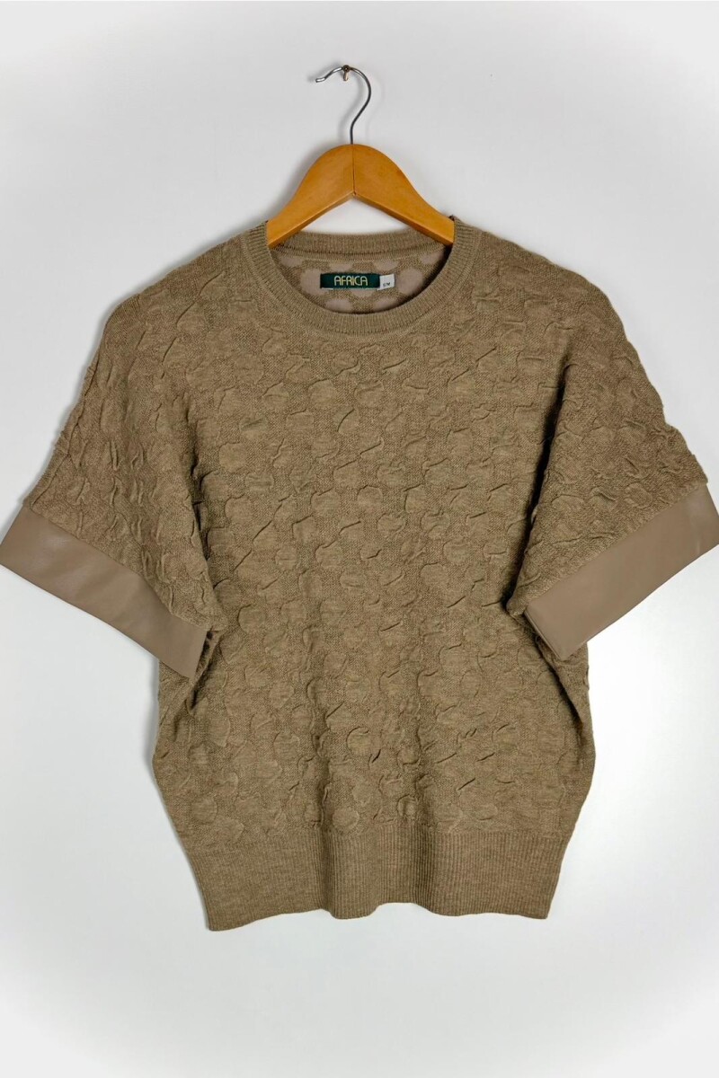 SWEATER C/VISCOSA DEEP - CAMEL 