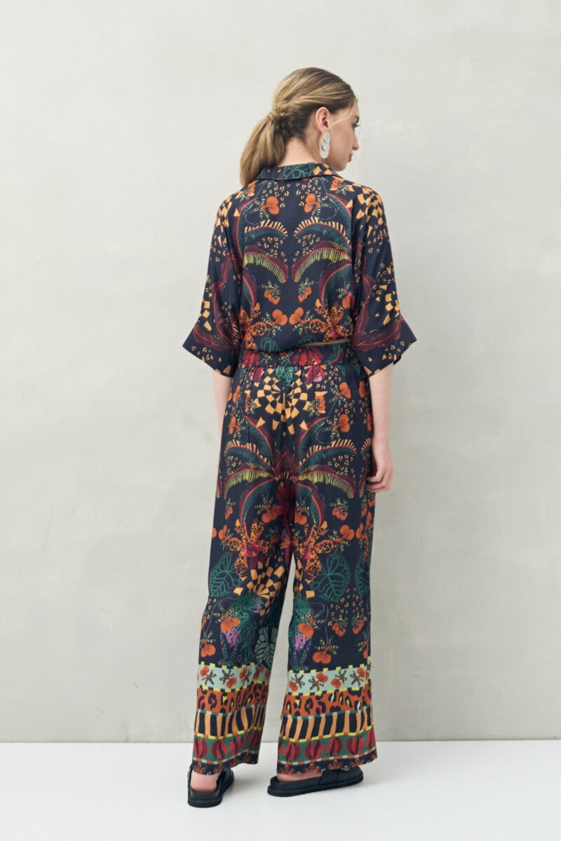 PANTALÓN ACROSTICO Negro