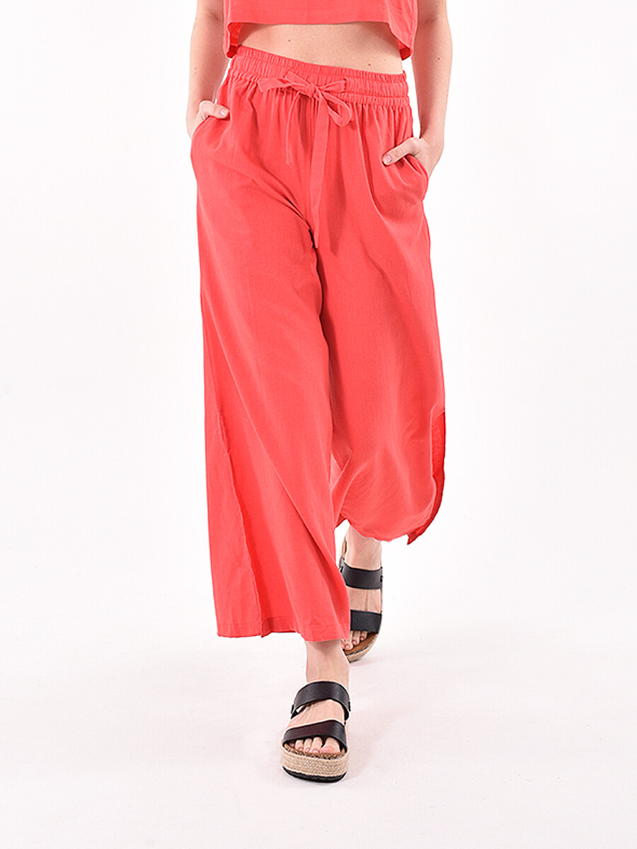 PANTALON MAUNA - ROJO 