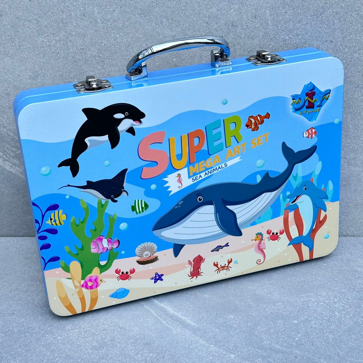 Juego Completo de Pintura Infantil 65 Piezas + Maletín 