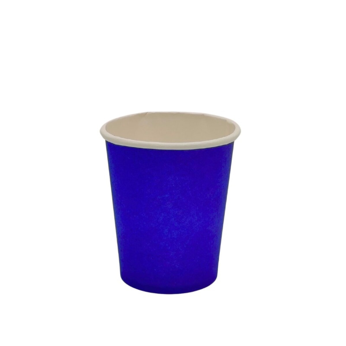 Vaso Liso Descartable de Carton x10Und - Azul 