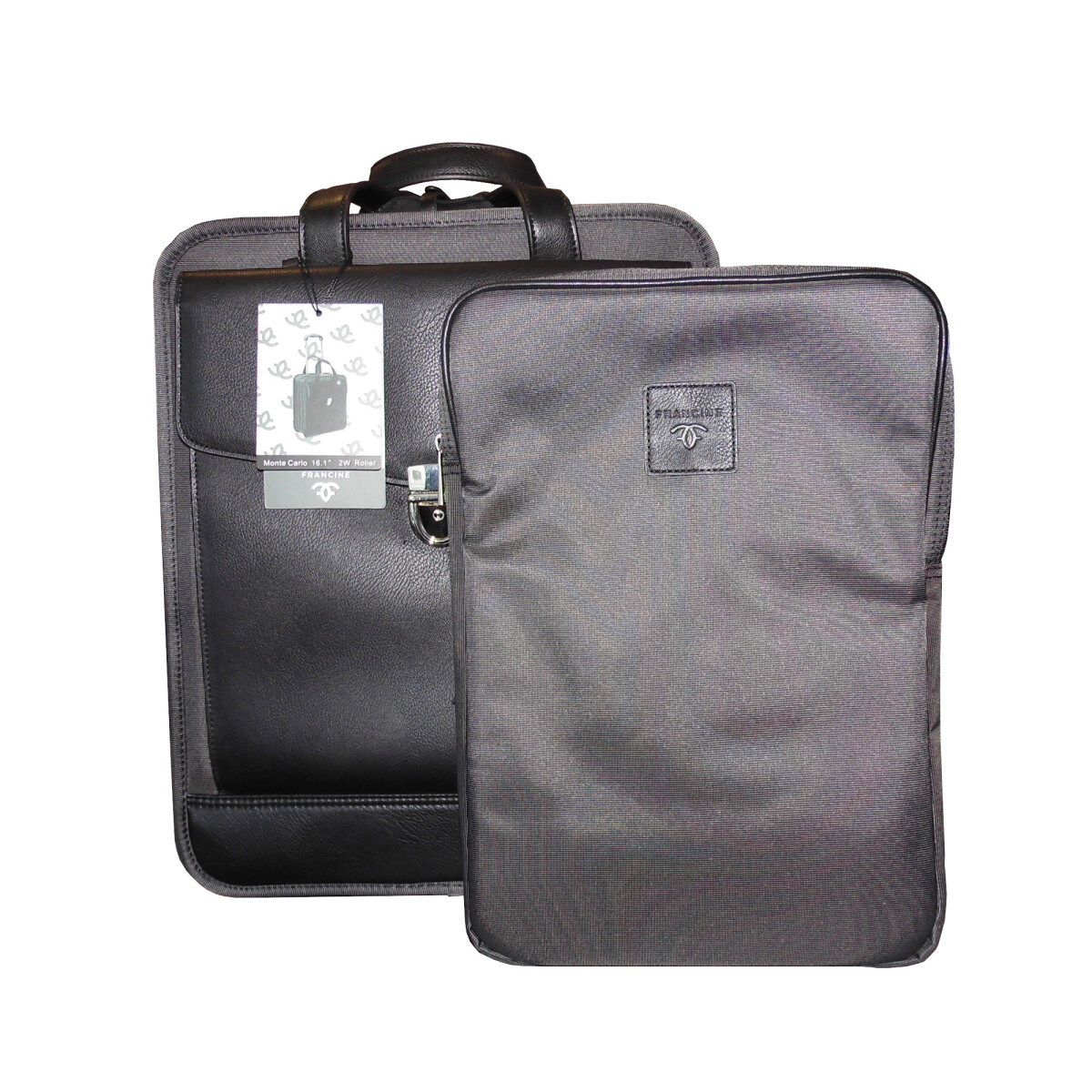 Carriola Para Notebook 16" Francine Monte Carlo Mango y Ruedas 