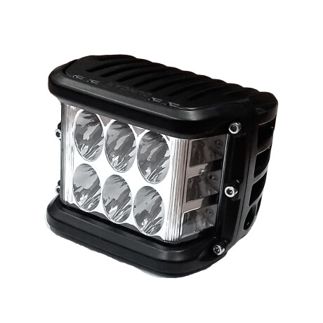FARO LED - RECTANGULAR 8X7CM 6 LED CON SEÑALERO DUNCAN FARO LED - RECTANGULAR 8X7CM 6 LED CON SEÑALERO DUNCAN