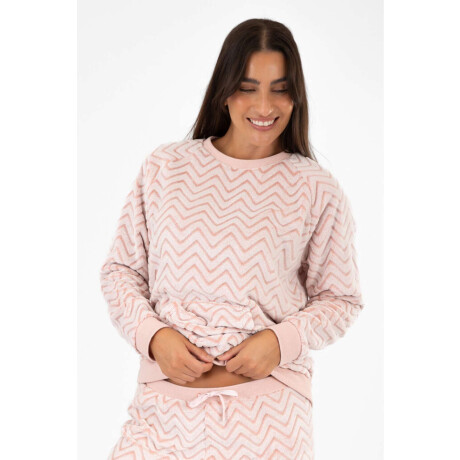 Pijama zigzag Marfil