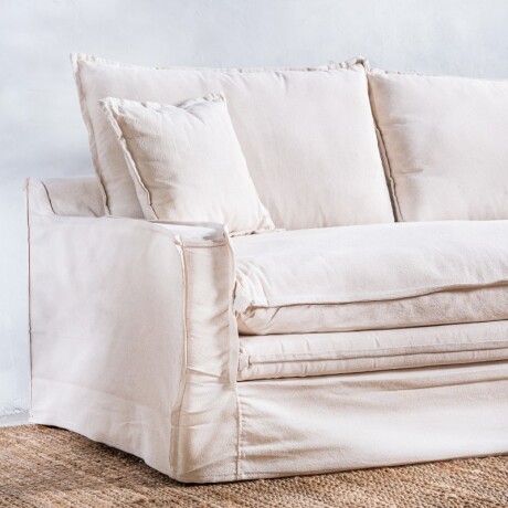 Sillón Tessa 3 Cuerpos Crudo U