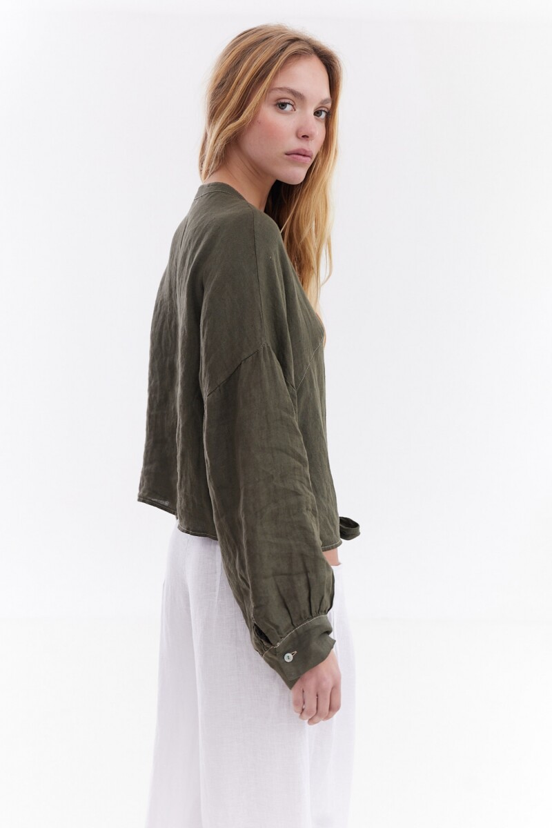Camisa Leve Verde