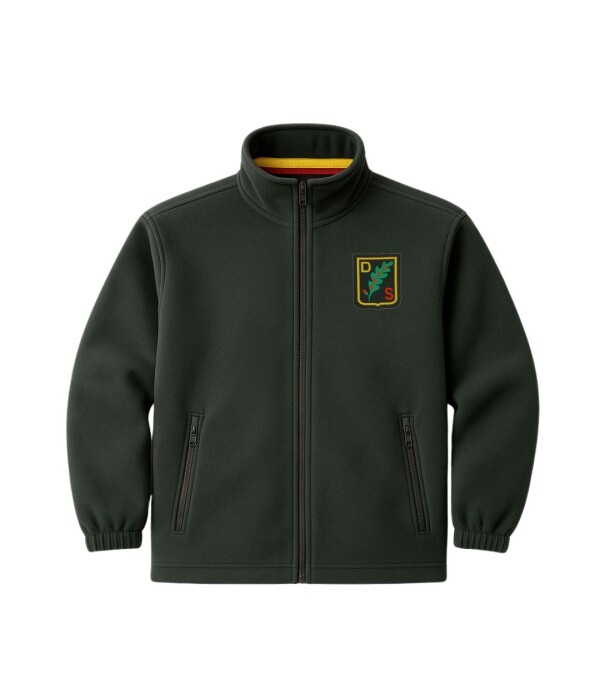 Campera Polar SEC Colegio Alemán Negro