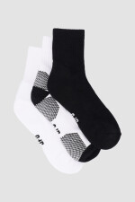 Pack x3 half terry crew dama mor Estampado 1