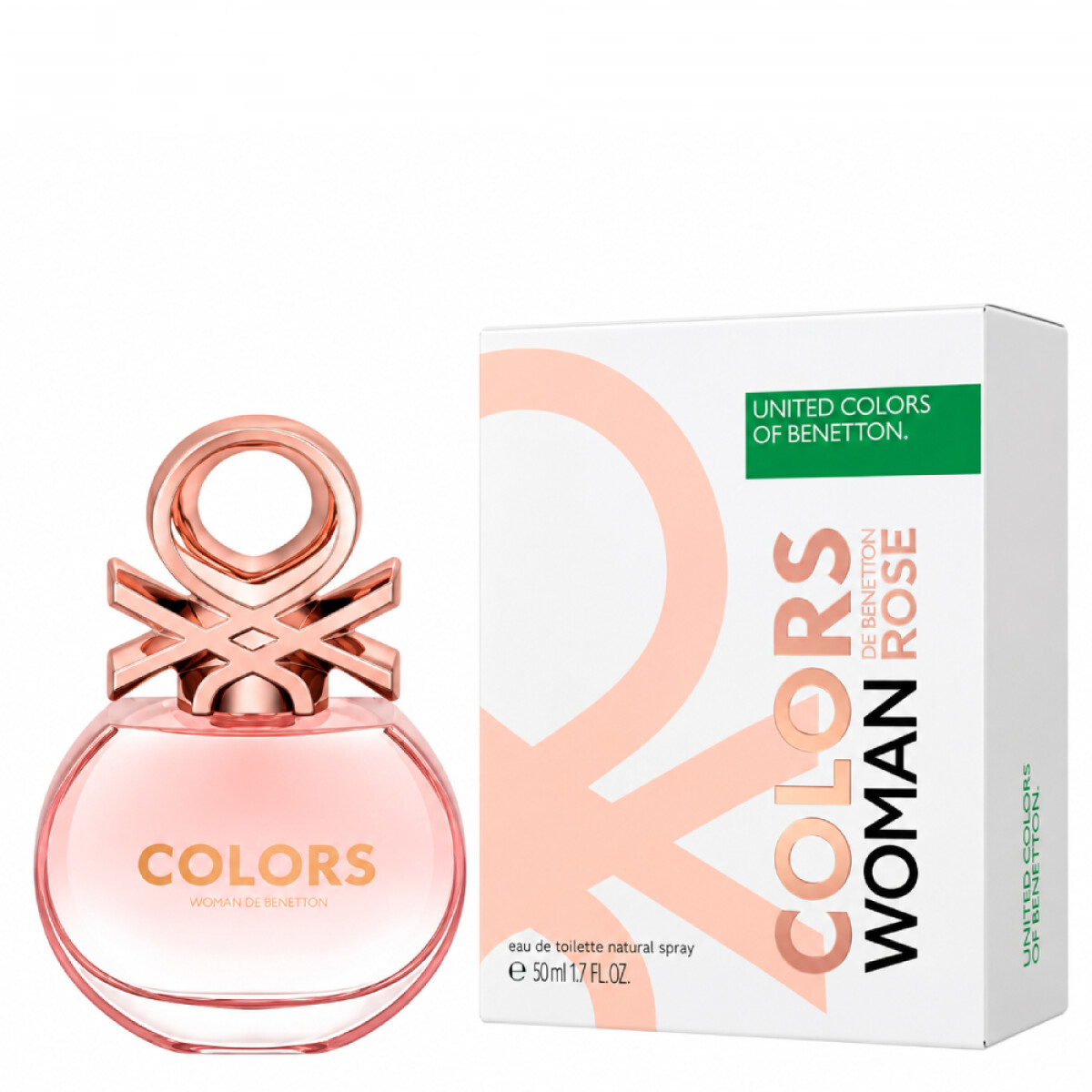 Perfume Benetton Colors Women Rose EDT 50ml 