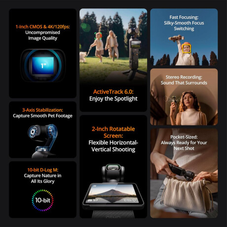 Camara DJI Osmo Pocket 3 Creator Combo Camara DJI Osmo Pocket 3 Creator Combo