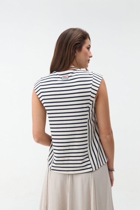 REMERA GOYA Azul