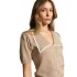 TOP GREGORIA S-XXL BEIGE OSCU