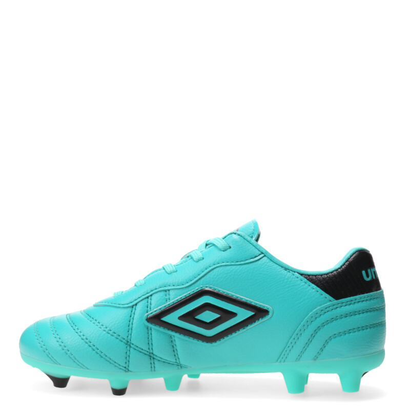 Championes de Fútbol 11 Infantiles Umbro Touch HG Verde Agua - Negro