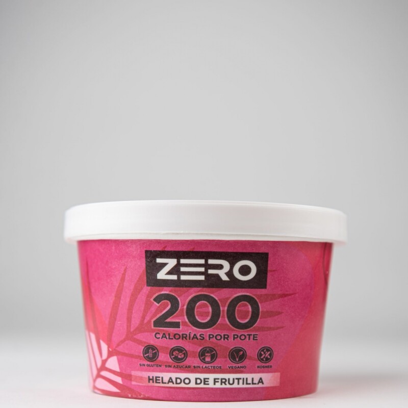 Helado Zero frutilla 250 ml Helado Zero frutilla 250 ml