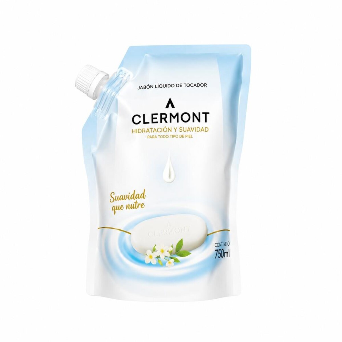 JABÒN LIQUIDO DE TOCADOR CLERMONT, 750ML 