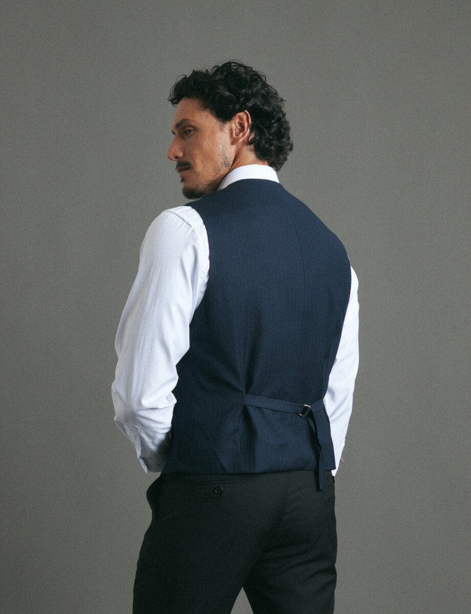 470475 CHALECO VESTIR HARRINGTON SELECT Azul Oscuro