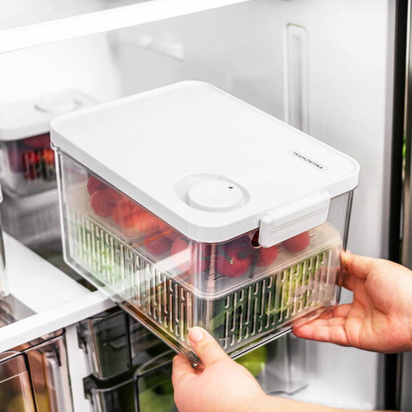 Organizador para heladera 6,2 lt con tapa -TRAMONTINA TF0404