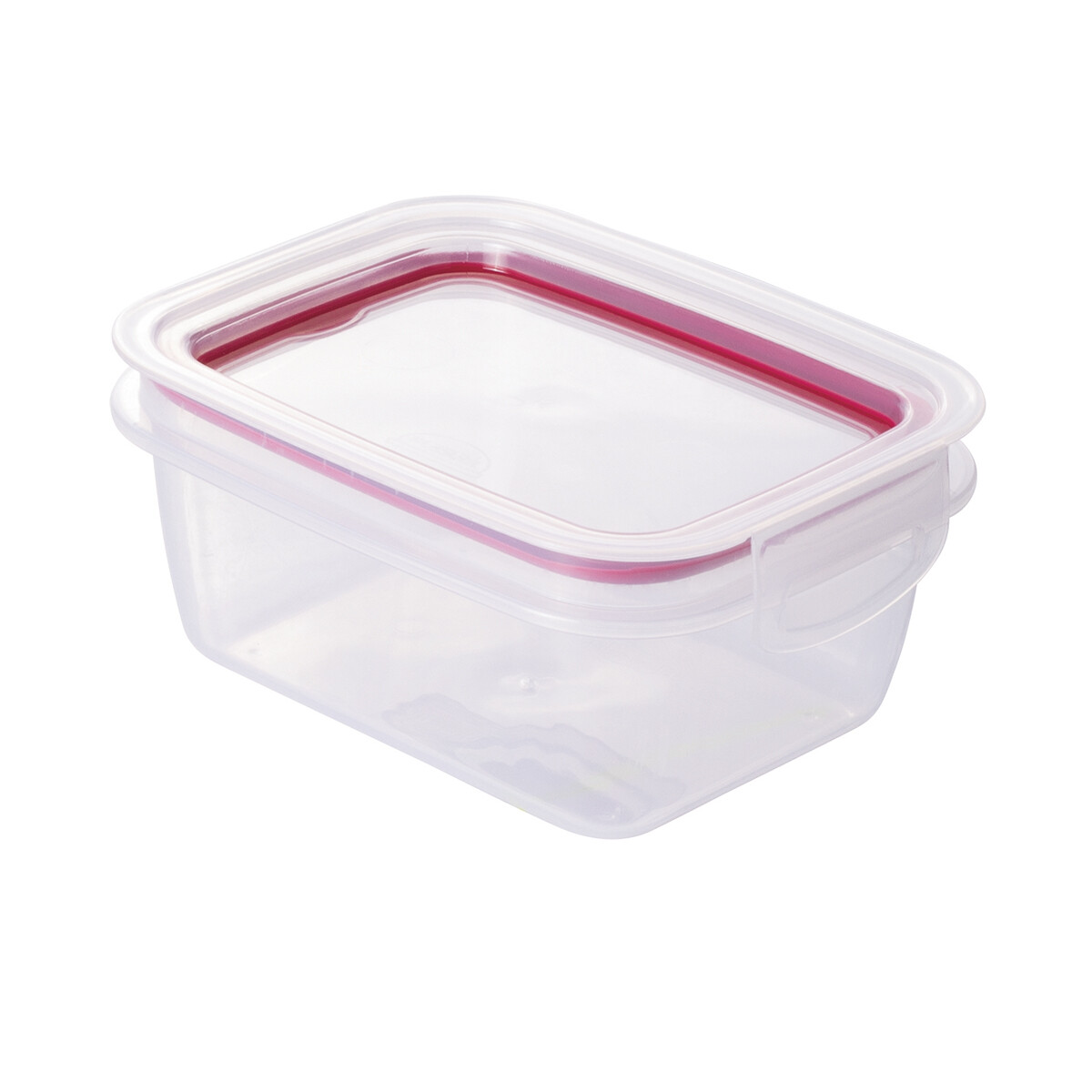 Recipiente Rectangular Dos Broches de 550 ml - ROJO 