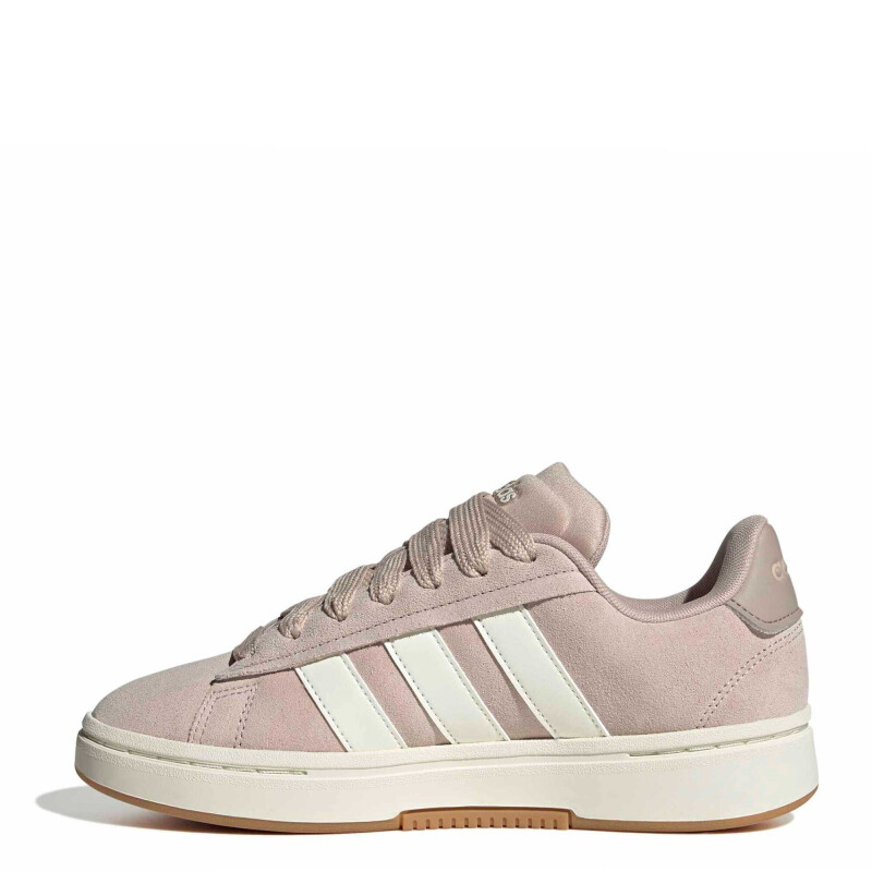 Championes de Mujer Adidas Grand Court Alpha Taupe - Blanco