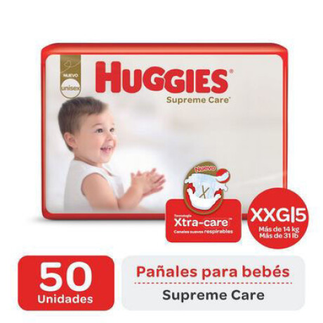 Pañales Huggies Supreme Care XXG5-50 Pañales Huggies Supreme Care XXG5-50