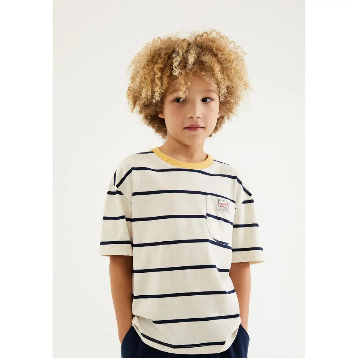 CAMISETA MM - AZUL CARIBE/CHUMBO/BLANCO 