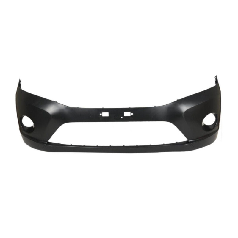 PARAGOLPE DELANTERO NEGRO LISO CON AGUJERO CAMINERO Paragolpe Delantero Negro Liso Con Agujero Caminero