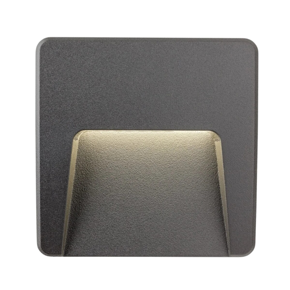 Luminaria De Exterior De Pared Cuadrado Moreira 3W Gris 
